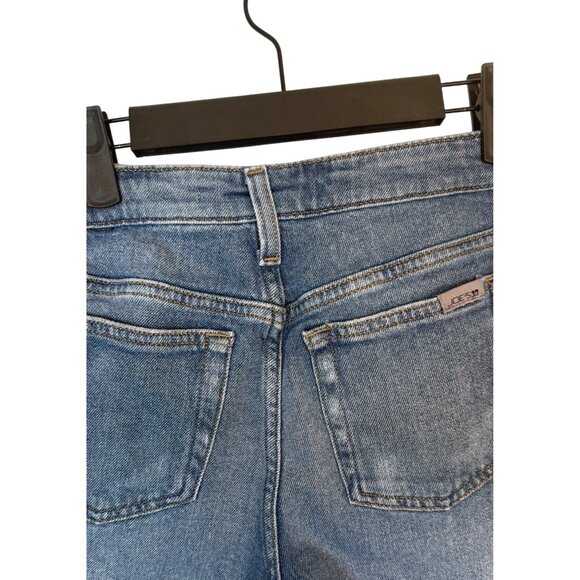 Joes Size 25 Distressed Denim Shorts Frayed Hem Cotton/Spandex Medium Wash Blue - Picture 6 of 12
